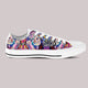 janis joplin ladies low cut sneakers