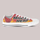 miami heat mens low cut sneakers cut