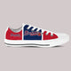 atlanta braves mens low cut sneakers
