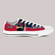 brian cushing ladies low cut sneakers
