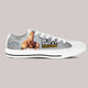 the rock ladies low cut sneakers