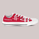 houston rockets ladies low cut sneakers