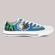 minnesota timberwolves ladies low cut sneakers