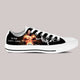 tupac shakur ladies low cut sneakers