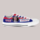 drain the swamp ladies low cut sneakers