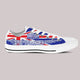british roots ladies low cut sneakers