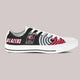 portland trail blazers mens low cut sneakers cut