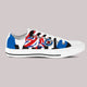 the who mens low cut sneakers