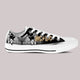 acdc band ladies low cut sneakers