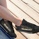 walking dead ladies low cut sneakers