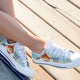 jimmy buffett parrotheads ladies low cut sneakers