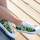oakland athletics ladies low cut sneakers