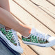 joe namath ladies low cut sneakers