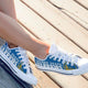 golden state warriors ladies low cut sneakers
