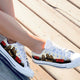 rush band ladies low cut sneakers