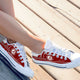 nick saban ladies low cut sneakers