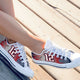 tom brady ladies low cut sneakers