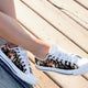 queen band ladies low cut sneakers
