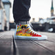 joey logano mens high top sneakers