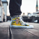 kyle busch mens high top sneakers