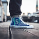 seattle mariners mens high top sneakers