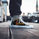 def leppard mens high top sneakers