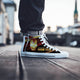 iron man mens high top sneakers