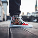 austin dillon mens high top sneakers