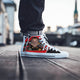 tony stewart mens high top sneakers