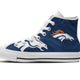denver broncos mens high top sneakers high top