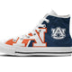 auburn tigers mens high top sneakers high top