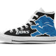 detroit lions mens high top sneakers high top