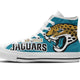 jacksonville jaguars mens high top sneakers high top