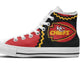 kansas chiefs mens high top sneakers high top
