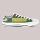 green bay packers ladies mens low cut sneakers cut