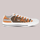 cleveland browns mens low cut sneakers cut
