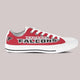 atlanta falcons mens low cut sneakers cut
