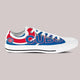 chicago cubs mens low cut sneakers cut