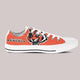 cincinnati bengals mens low cut sneakers cut