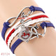 cleveland indians infinity love bracelet