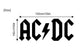 ACDC Rock Wall Decals Wallpaper Poster HUGE Free Shipping