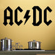 ACDC Rock Wall Decals Wallpaper Poster HUGE Free Shipping