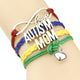 Infinity Love Autism Mom or Mum Grandma Nana Aunt Sister Awareness Charm yours FREE