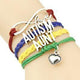 Infinity Love Autism Mom or Mum Grandma Nana Aunt Sister Awareness Charm yours FREE