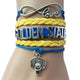 golden state warriors infinity love bracelet free