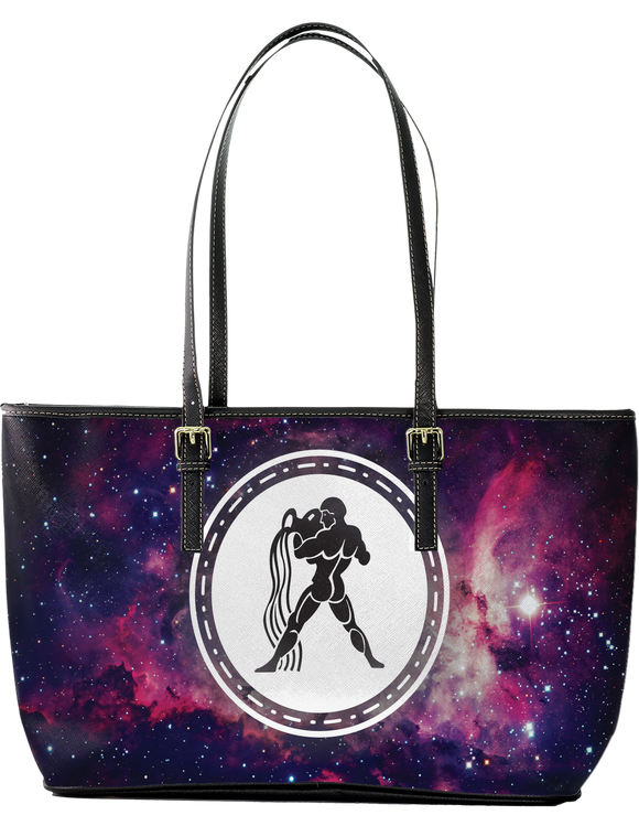 Aquarius Large Leather Tote