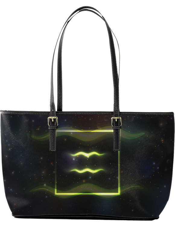 Aquarius Amazing Large Leather Tote