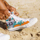 dan marino ladies high top sneakers