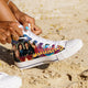 journey band ladies high top sneakers