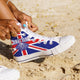 british roots new ladies high top sneakers
